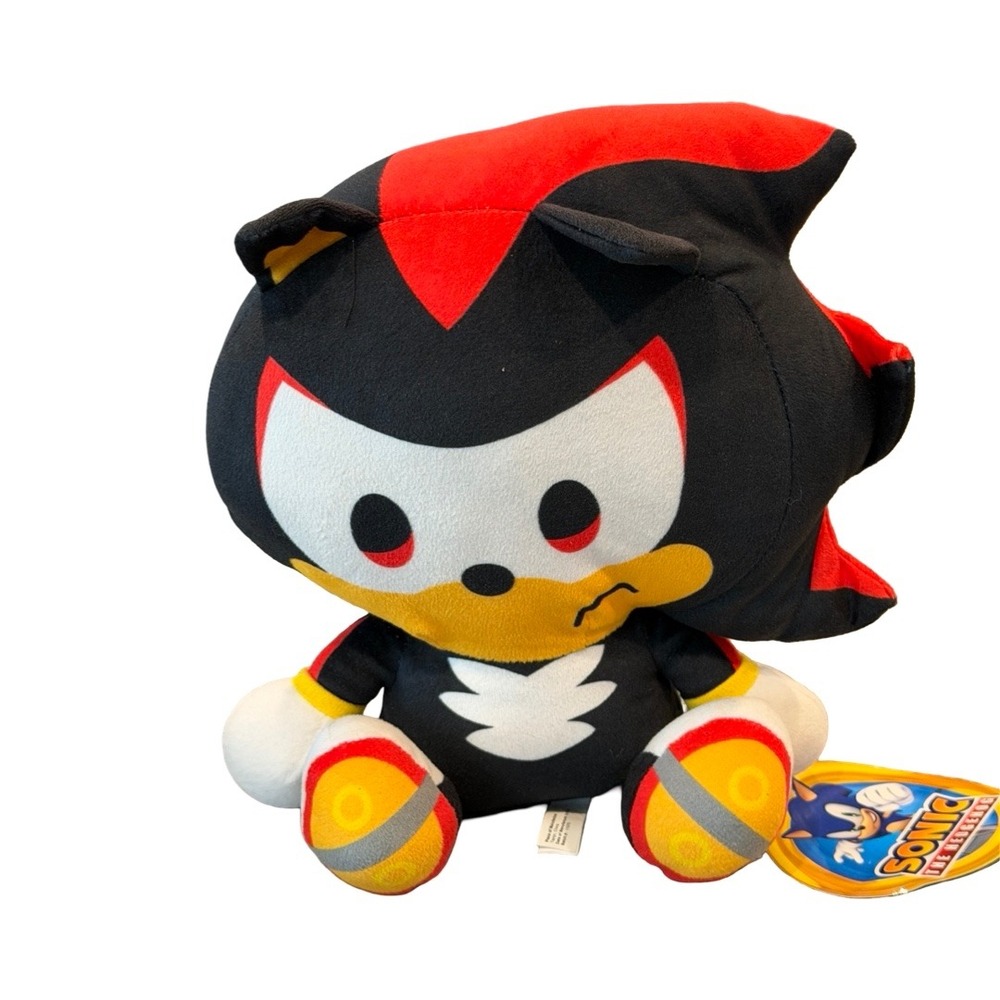 Sega Sonic the Hedgehog Shadow 9 Inch Modern Sonic Big Head Plush Toy Factory